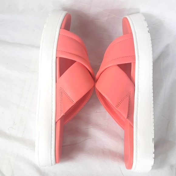 UGG Zayne Crossband Womens Leather Sandals Size 10 Starfish Pink NEW with Box - Picture 4 of 10